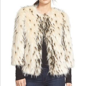 Kristen Blake Faux Fur Coat (from Nordstrom)